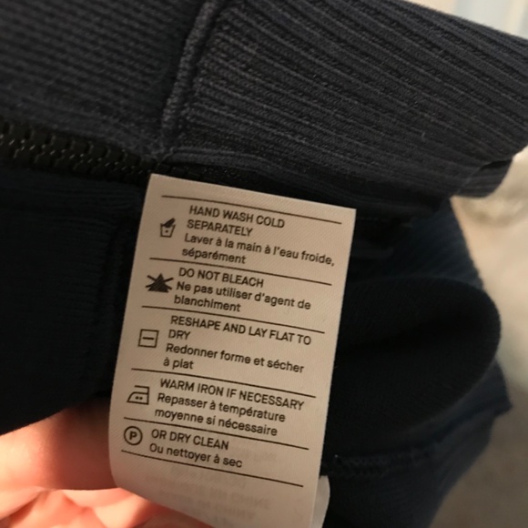 Vince washed hoodie-luxury sweater sweatshirt in navy - Picture 12 of 13